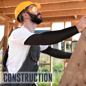 OutdoorEssentials UV Sun Protection Arm Sleeves - Compression Arm Sleeve, UV Arm Sleeves Men, Women - Golf Cooling Sleeves