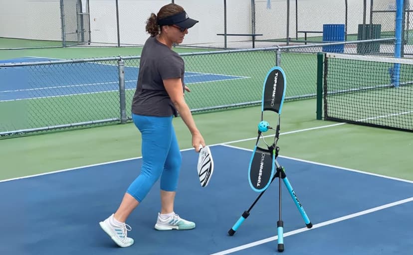 The TopspinPro for Pickleball - Training Aid, Learn Topspin in 2 Minutes a Day