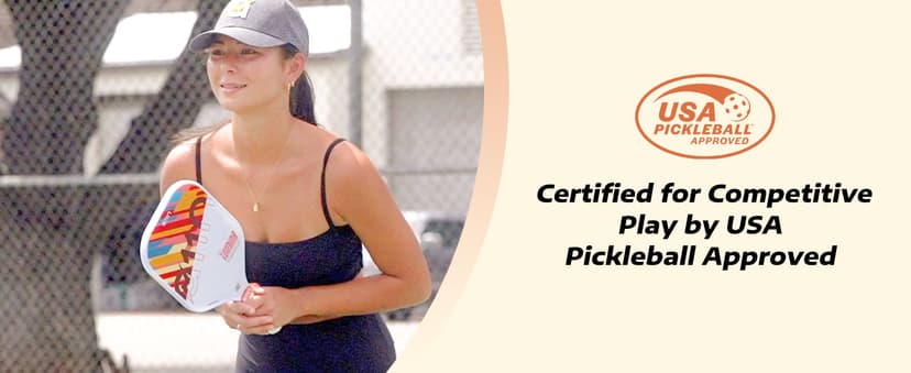 A11N Pickleball Paddles Set of 4 Fiberglass Surface Rackets with 4 Pickleball Balls and Pickleball Bag for Beginners - USAPA Approved