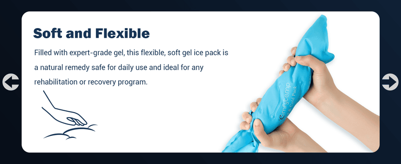 Comfytemp Shoulder Ice Pack Wrap, FSA HSA Eligible, Shoulder Brace with Gel Ice Pack for Injuries Reusable, Physical Therapy Cold Compression Sleeve for Arm Rotator Cuff Pain Relief, Surgery Recovery