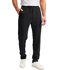 G Gradual Men's Sweatpants with Zipper Pockets Tapered Joggers for Men Athletic Pants for Workout, Jogging, Running
