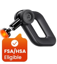 BOB AND BRAD Q2 Pro Mini Massage Gun with Heat and Cold Head,Pocket-Sized Deep Tissue Massager Gun,Portable Percussion Muscle Massager Gun, Ultra Small&Quiet Muscle Massage Gun, FSA and HSA Eligible