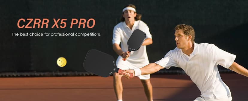 Pickleball Paddle, USA Pickleball Approved, 3K Raw Carbon Fiber Surface (CFS) High Grit & Spin, with 16MM Polypropylene Honeycomb Core, Ideal for Novice and Professional Players