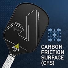 JOOLA Ben Johns Hyperion CFS Pickleball Paddle - Official Ben Johns Paddle - USAPA Approved Racket for Tournament Play - Edge to Edge Sweet Spot, Durable Max Spin Surface & Elongated Handle