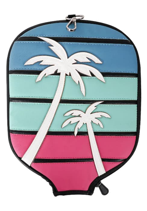 Big Crazy Pickleball Paddle Cover, Pickleball Paddle Case, Pickleball Paddle Covers for Paddle Protect, Bear Flamingo Pickleball Cover with Zipper, Pickleball Gift