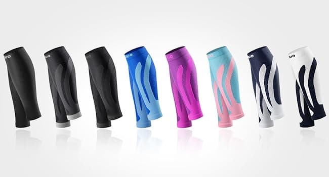 CAMBIVO 3 Pairs Calf Compression Sleeve for Women Men, Leg Support for Shin Splints