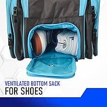 JOOLA Tour Elite Pickleball Bag - Backpack & Duffle Bag for Pickleball Paddles & Accessories - Holds 4+ Paddles - Includes Fence Hook - Choose from Multiple Colors.