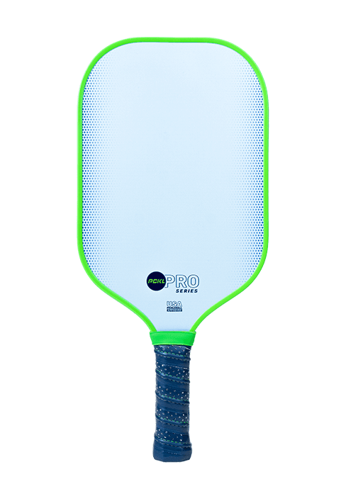 PCKL Pickleball Paddle Pro Series and Power Series | USA Pickleball Approved | Graphite Carbon Face | Edgeless Design | Choose Blue or White Pickleball Paddle