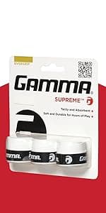 Sports Supreme OG, Tennis Overgrip, Pickleball, Squash, Badminton, and Racquetball Racquets, Grip for Hunting, Hockey, Baseball, Multiple Colors and Sizes, Versatile