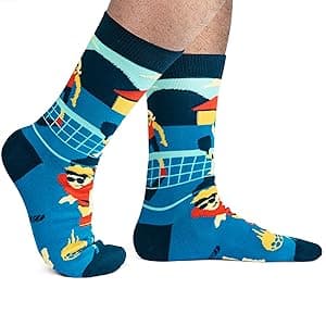 Lavley Funny Socks for Sports Fans, Players and Coaches - Gifts for Men, Women, and Teens