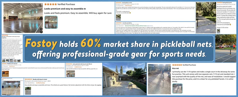 Portable Pickleball Net Set with Wheels, Regulation Size 22 FT & Half Court 11 FT, Steady Metal Frame Pickle Ball Net Set System with Carry Bag for Backyards, Driveways, and Garages