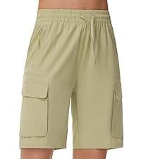 THE GYM PEOPLE Women's Golf Skort Tennis High Waist Lightweight Athletic Casual Skirts Built-in Shorts with 4 Pockets