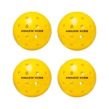 Amazin' Aces Graphite Pickleball Paddles Set - Single, 2 or 4 Paddles, Honeycomb Polymer Core with Comfy Cushion Grip - Varying Accessories Including Pickleballs, Pickleball Bag & Paddle Cover