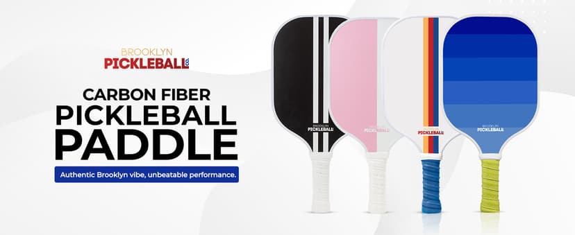 Brooklyn Pickleball Co. | Pickle Ball Paddle Cover | 13mm or 14mm Paddles up to 8" Wide | Single Case | Racket Sleeve | Protective Head Cover