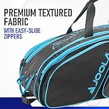 JOOLA Tour Elite Pickleball Bag - Backpack & Duffle Bag for Pickleball Paddles & Accessories - Holds 4+ Paddles - Includes Fence Hook - Choose from Multiple Colors.