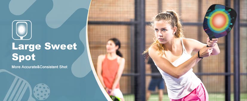 Pickleball Net Set, Portable Pickleball Set w/Wheels, 11ft & 22ft Regulation Size Pickel Ball Net, Set of 4 Balls and Paddles, Heavy Duty Frame for Backyard Driveway Outdoor