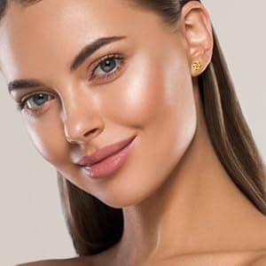 Pickleball Earrings Jewelry for Women Gold 18KT Best Gift Present for Her Hypoallergenic Feminine Accessories