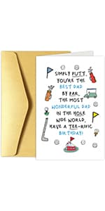 Chenive Funny Pickleball Birthday Card for Men Women, Hilarious Sport Themed Birthday Pun Card for Him Her, Dinking Of You On Your Birthday