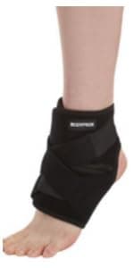 Bodyprox Ankle Support Brace, Breathable Neoprene Sleeve, Adjustable Wrap! (1 Pack)