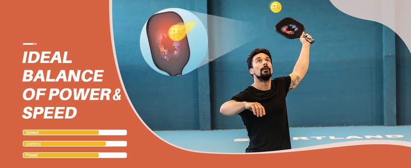 niupipo Pickleball Paddles Set of 2/4/1, USAPA Approved Graphite Carbon Fiber Pickleball Rackets, Polypropylene Honeycomb Core, Cushion 4.72In Grip, Bag/Cover, Pickle Ball Paddle Set for Men Women