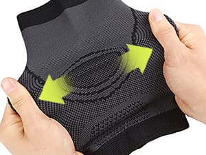 Elbow Compression Sleeve 2 Pack, Elbow Brace for Tendonitis and Tennis Elbow, Pain Relief Elbow Brace for Men & Women, Elbow Sleeve Reduce Joint Pain for Tennis, Golfer, Workouts, Blue (M)