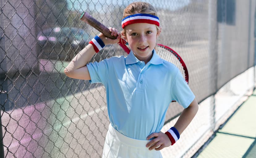 ONUPGO Sweatband Set Sports Headband Wristband Set Sweatbands Terry Cloth Wristband Wrist Sweatband Headbands Moisture Wicking Sweat Absorbing Head Band