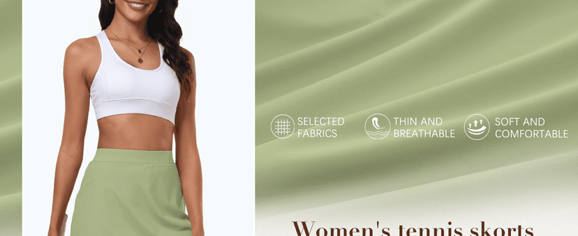 AUTOMET Women's Mini Tennis Skirt with Shorts Underneath 2025 Athletic Workout Cute Golf Skorts Trendy Summer Gym Clothes