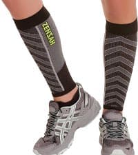 Zensah Running Leg Compression Sleeves - Shin Splint, Calf Compression Sleeve Men and Women