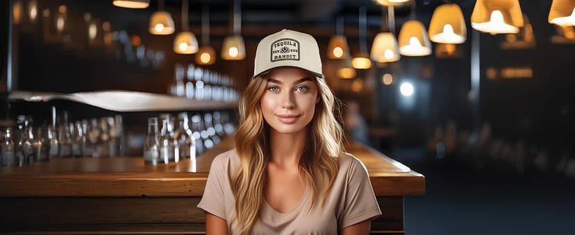 Funky Junque Vintage Canvas Snapback Hat - Adjustable 2 Tone Cap for Men Women - Put It On My, Cowboy, Girl Dad, Funny