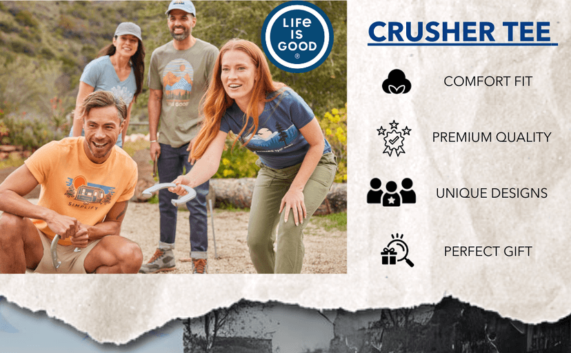 Men's Keep It Simple Pickleball Short Sleeve Crusher Tee