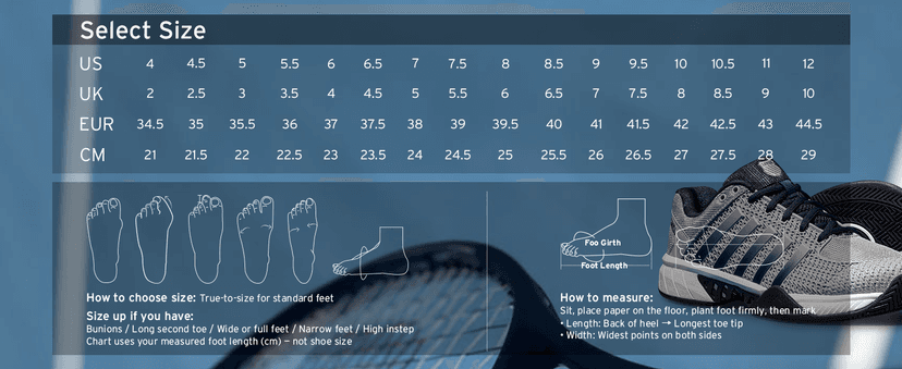 K-Swiss Women's Express Light Pickleball Shoe