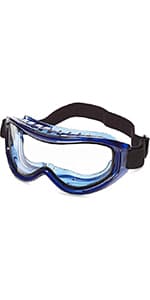 Jackson Safety SG Safety Glasses - Eye Protection for Men & Women - Anti-Scratch Lens with Black Frame - ANSI Z87.1 - Pack of 3 (Multiple Styles)