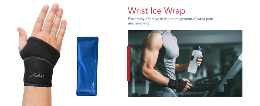 Doctor Developed Wrist Brace, Wrist Wraps for Carpal Tunnel Arthritis, Tendonitis, Hand Support, Ideal for Fitness, Weightlifting - Handbook Included (Wrist Brace 1 Pack)