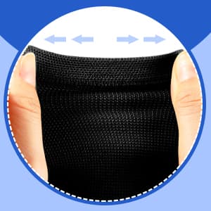 Geyoga 4 Pcs Unisex Wrist Thumb Support Fingerless Compression Gloves Wrist Support Brace for Sports, Fits Small-Check Size Chart Before Ordering(Black, Nude Color,5.9-6.7 Inch)