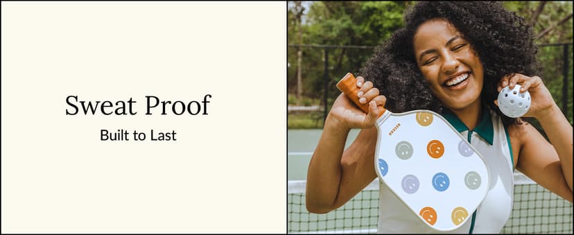 Recess Premium Pickleball Paddle - Strong & Durable Fiberglass Surface, Lightweight, Honeycomb Core & Comfort Grip Handles - Tournament or Casual Play, USAPA Approved