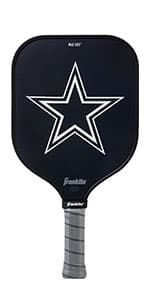 Franklin Sports NFL Pro Pickleball Paddle – 13MM Signature Series Pro Pickleball Paddle with MaxGrit Surface - Official NFL Team – USAP Approved - Premium Quality - Authentic NFL Team Logos