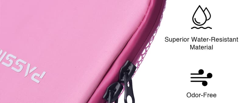 Pickleball Paddle Cover and Storage Bag With Pockets - Water Resistant Racket Sleeve for Standard & Extended Paddles