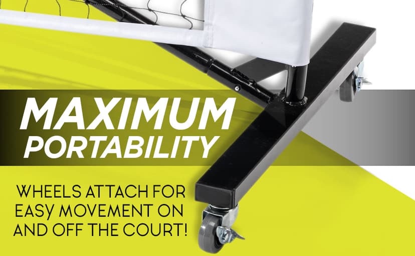 Franklin Sports Portable Outdoor Pickleball Net - Regulation Size 22' Foot Net with Travel Bag