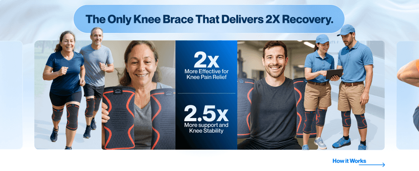 Modvel Compression Knee Brace for Women & Men, 2-Pack Knee Brace for Running Knee Pain, Knee Support Compression Sleeve, Workout Sports Knee Braces for Meniscus Tear, ACL & Arthritis Pain Relief