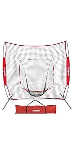 ZENY Portable Pickleball Net Set System with Metal Frame and 22FT Regulation Size Pickball Net with Carry Bag for Backyard, Driveways, Outdoor Game