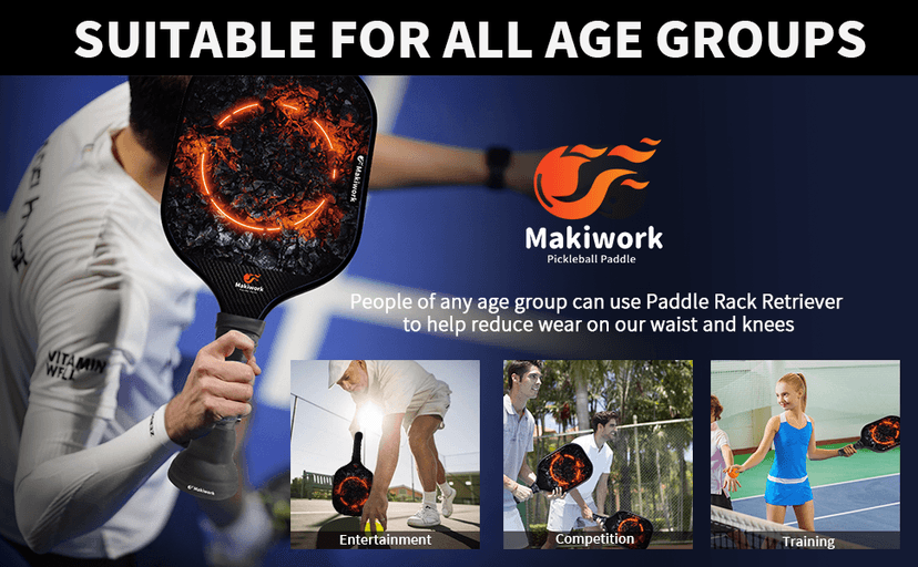 Pickleball Ball Retriever Silicone Pickleball Grabber and Picker