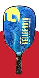 GAMMA Made in The USA Pickleball Paddles, NeuCore & Sensa Polycore Technology, Textured Graphite, Honeycomb Grip, USAPA Approved, Realiable, Additonal Power & Control