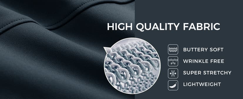 CRZ YOGA 4-Way Stretch Skirts for Women High Waisted Work Casual Golf Tennis Skirt Skorts with 5 Pockets