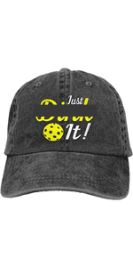 NVJUI JUFOPL Embroidered Pickleball Hat for Men Women, Funny Baseball Cap