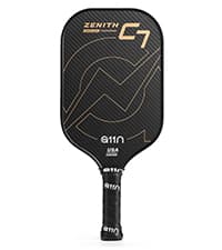 A11N Zenith Pickleball Paddle 16mm | T-700 Carbon Fiber with Foam Injected Walls | Enlarged Sweet Spot | Elongated or Wide Body Shape