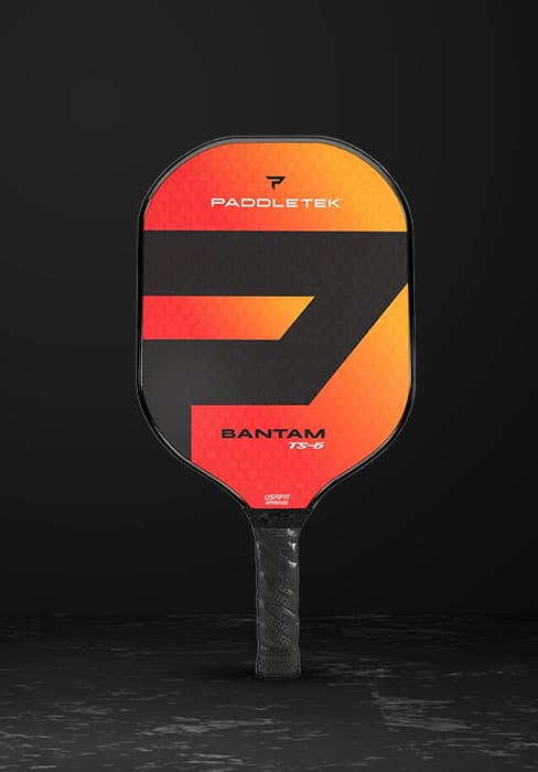 Paddletek Bantam EX-L Pickleball Paddle | Professional Pickleball Paddles with Honeycomb Core, Polycarbonate Surface, Bantom PolyCore & High Tack Performance Grip | USAPA Approved