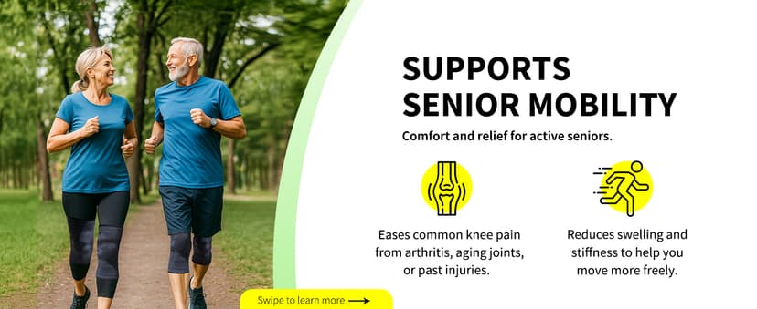 Knee Brace for Women & Men, 2 Pack Compression Knee Brace, Knee Support Sleeve for Pain Relief, Running, Workout, Sports, Knee Braces for ACL, Meniscus Tear, Arthritis and Injury Recovery Purple L