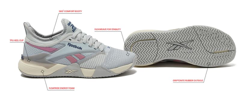 Reebok Women's Nano Court Womens Tennis Shoes, Pickleball Shoes for Women