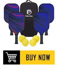 DULCE DOM Pickleball Paddles Set of 2/4 - USAPA Approved, Fiberglass Surface Pickleball Racket with 4 Indoor Outdoor Pickleball Balls and Pickleball Bag, Ideal Training Equipment Gift for Men & Women