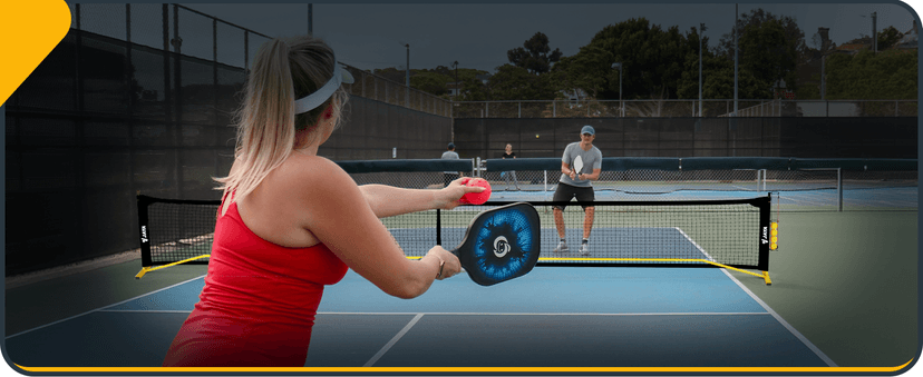 JAYA Ultra Stable Pickleball Net with Ball Holder and Balls, Weight Upgrade, IPF Standard 22 feet, Easy Setup